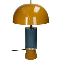 Lampe de table iron jaune 30x30x50cm de Jardinerie Bordeaux Libourne Gironde dans Eclairages - Luminaires - Lampes