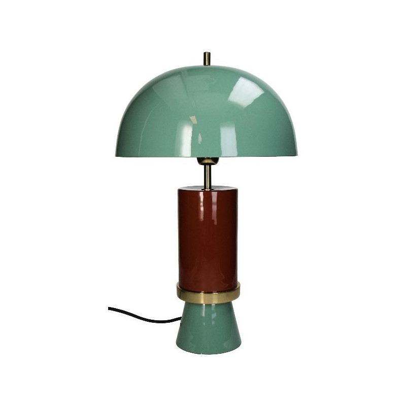 Lampe de table iron bleu 30x30x50cm de Jardinerie Bordeaux Libourne Gironde dans Eclairages - Luminaires - Lampes