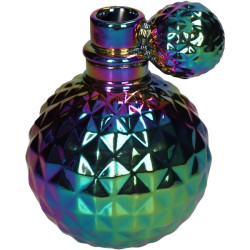 Vase flacon parfum porcelaine irise 12x11.5x15cm de Jardinerie Bordeaux Libourne Gironde dans Vase