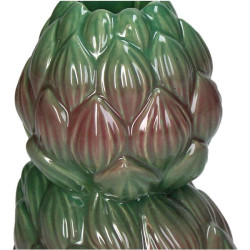 Bougeoir artichaut vert 9.8x8.4x13.8cm de Jardinerie Bordeaux Libourne Gironde dans Bougeoirs et lanterne pour bougies
