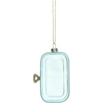 Ornement boite sardines verre multi 11cm de Jardinerie Bordeaux Libourne Gironde dans Boule pour sapin de Noël