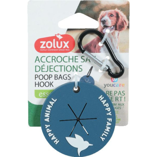 Accroche sac crotte blm de Zolux - Produit pour animaux dans Soins et Hygiene pour chiens