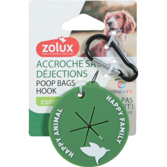 Accroche sac crotte kak de Zolux - Produit pour animaux dans Soins et Hygiene pour chiens
