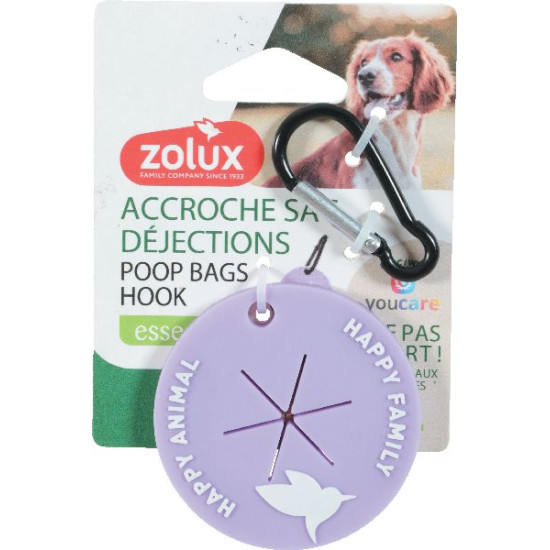 Accroche sac crotte lil de Zolux - Produit pour animaux dans Soins et Hygiene pour chiens
