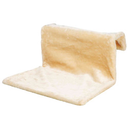 Lit radiateur en peluche 48x26x30 cm beige de Trixie - Produit pour animaux dans Paniers et sacs pour chats