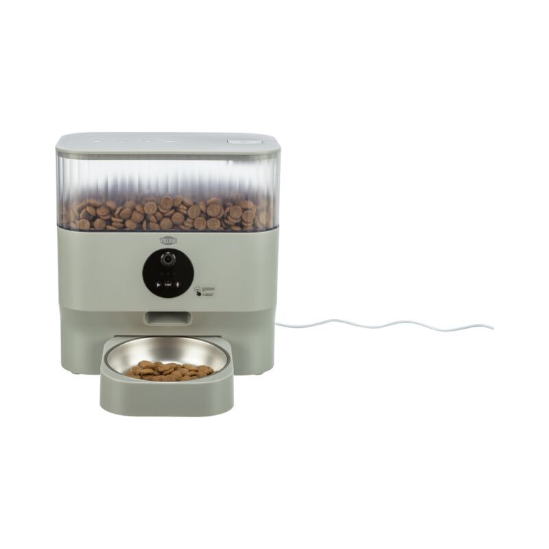 Distributeur auto tx-s smart 5l gris de Trixie - Produit pour animaux dans Gamelles, distributeurs et fontaines pour chats