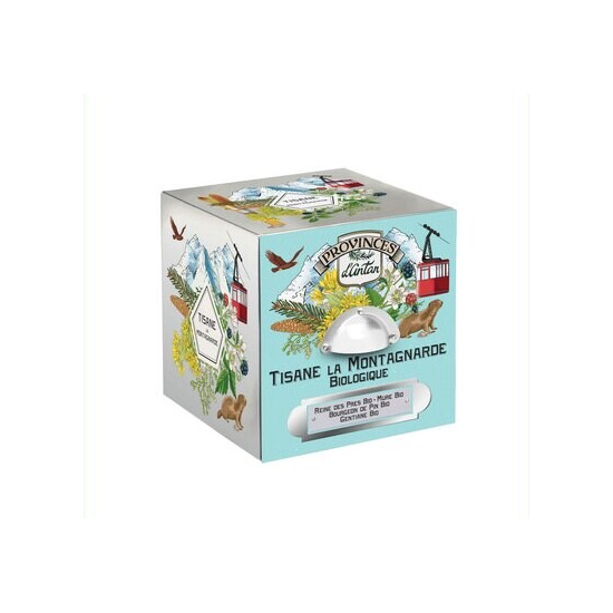 Cube metal la montagnarde 48 g de Provence d’antan dans 🫖 Thés, tisanes et infusions