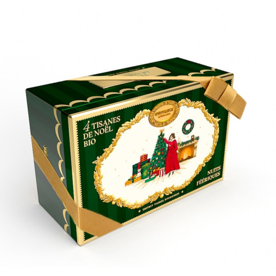 Sapin nuits féeriques 24 sachets tisanes 45.6g de Provence d’antan dans 🫖 Thés, tisanes et infusions
