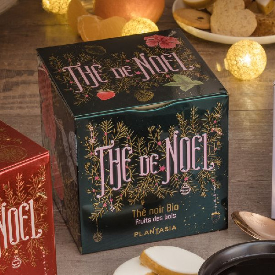 The de noel fruits des bois cube métal 48g de Herboristerie et Esotérisme à Libourne dans 🫖 Thés, tisanes et infusions
