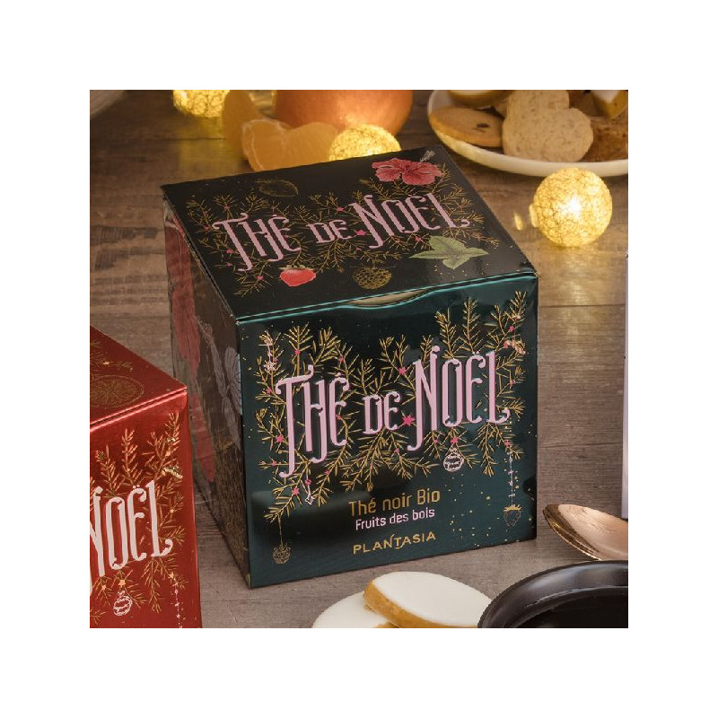 The de noel fruits des bois cube métal 48g de Herboristerie et Esotérisme à Libourne dans 🫖 Thés, tisanes et infusions