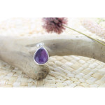 Pendentif amethyste argent 925 forme goutte de Herboristerie et Esotérisme à Libourne dans 💎 Bijoux et accessoires ésotériques
