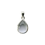 Pendentif cristal de roche argent 925 goutte de Herboristerie et Esotérisme à Libourne dans 💎 Bijoux et accessoires ésotériques