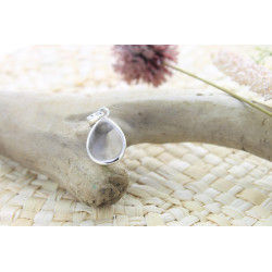 Pendentif cristal de roche argent 925 goutte de Herboristerie et Esotérisme à Libourne dans 💎 Bijoux et accessoires ésotériques