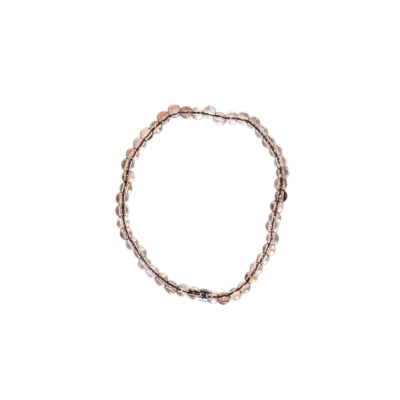 Bracelet quartz fume perles rondes 4 mm de Herboristerie et Esotérisme à Libourne dans 💎 Bijoux et accessoires ésotériques