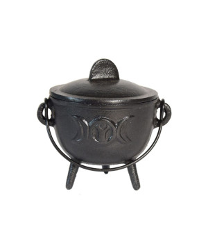 Chaudron en fonte noir diametre 12 cm de Herboristerie et Esotérisme à Libourne dans 💎 Bijoux et accessoires ésotériques