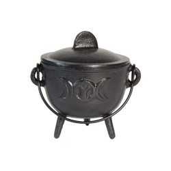 Chaudron en fonte noir diametre 12 cm de Herboristerie et Esotérisme à Libourne dans 💎 Bijoux et accessoires ésotériques