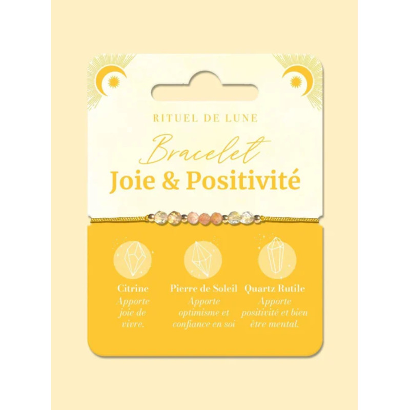 Bracelet intention - joie & positivite de Herboristerie et Esotérisme à Libourne dans 💎 Bijoux et accessoires ésotériques