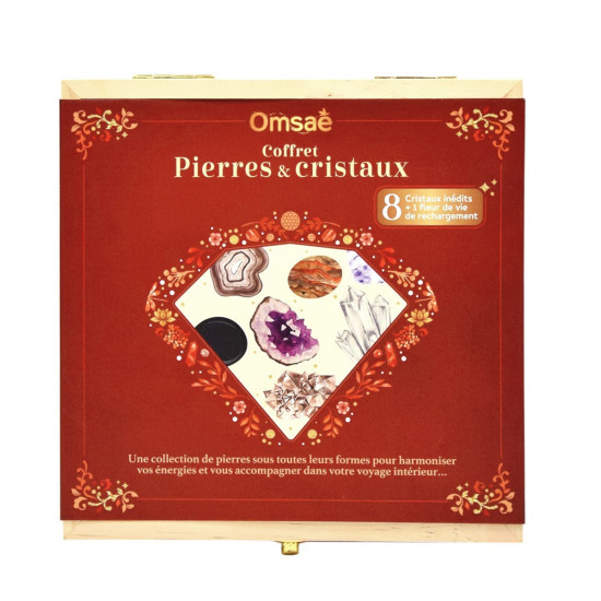 Coffret pierres et cristaux de Herboristerie et Esotérisme à Libourne dans 💎 Bijoux et accessoires ésotériques