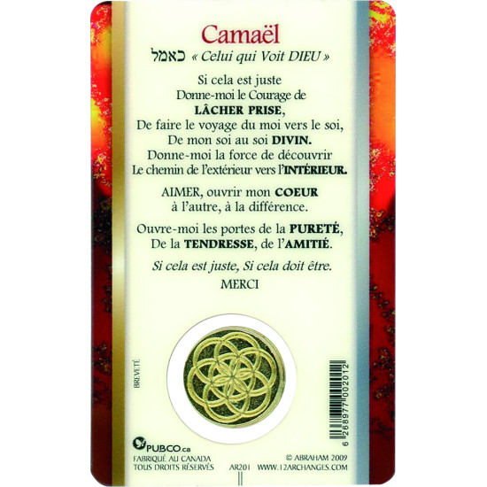 Medaille archange camael de Herboristerie et Esotérisme à Libourne dans 💎 Bijoux et accessoires ésotériques