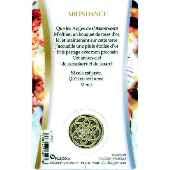 Medaille abondance de Herboristerie et Esotérisme à Libourne dans 💎 Bijoux et accessoires ésotériques