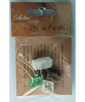 Sachet pierres brutes - mix de pierres de Herboristerie et Esotérisme à Libourne dans 💎 Bijoux et accessoires ésotériques