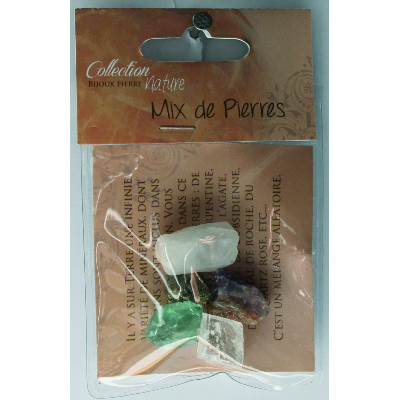 Sachet pierres brutes - mix de pierres de Herboristerie et Esotérisme à Libourne dans 💎 Bijoux et accessoires ésotériques