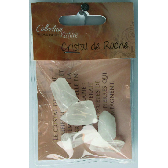 Sachet pierres brutes - cristal de roche de Herboristerie et Esotérisme à Libourne dans 💎 Bijoux et accessoires ésotériques
