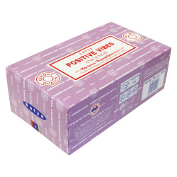 Encens nag champa satya - positive vibes 15 grs de Herboristerie et Esotérisme à Libourne dans Encens et accessoires
