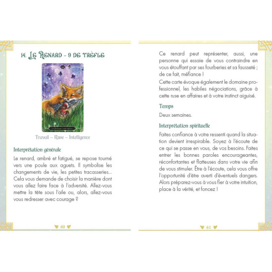 Petit lenormand enchante coffret de Herboristerie et Esotérisme à Libourne dans 🃏 Livres ésotériques, tarots, oracles