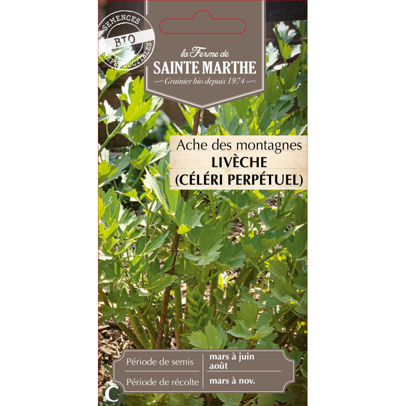 Ache des montagnes -sainte marthe de La Ferme de Sainte Marthe - Graines BIO dans Graines de plantes aromatiques