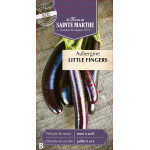 Aubergine little fingers bio -ferme sainte marth de La Ferme de Sainte Marthe - Graines BIO dans Graines de Aubergine