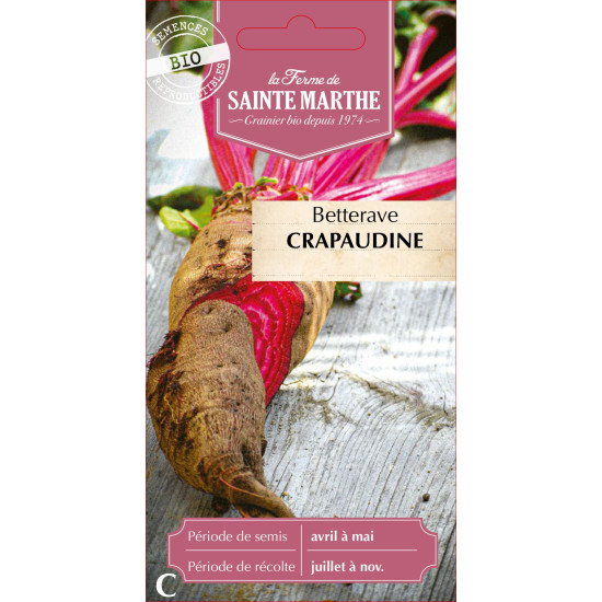 Betterave potagere crapaudine bio - sainte marth de La Ferme de Sainte Marthe - Graines BIO dans Graines de Betterave