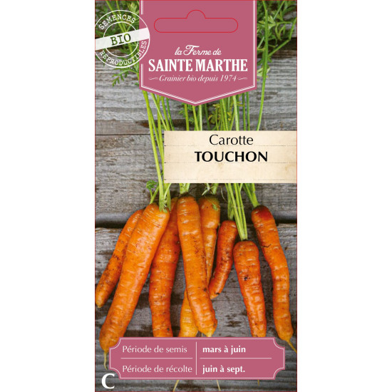 Carotte potagere touchon bio -ferme sainte marth de La Ferme de Sainte Marthe - Graines BIO dans Graines de Carotte