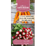 Carotte-radis (carot nant-18) bio - sainte marth de La Ferme de Sainte Marthe - Graines BIO dans Graines de Carotte