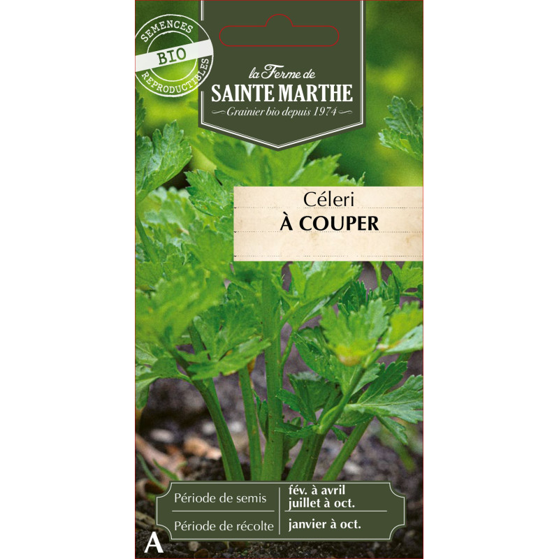 Celeri a couper bio - ferme sainte marthe de La Ferme de Sainte Marthe - Graines BIO dans Graines de Celeri