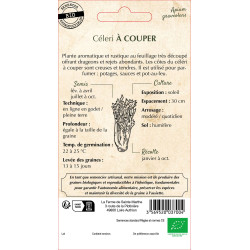 Celeri a couper bio - ferme sainte marthe de La Ferme de Sainte Marthe - Graines BIO dans Graines de Celeri