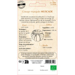 Courge musquee muscade bio - ferme sainte marthe de La Ferme de Sainte Marthe - Graines BIO dans Graines de Courgette - Courge