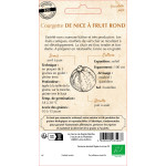 Courgette de nice a fruit rond bio -sainte marth de La Ferme de Sainte Marthe - Graines BIO dans Graines de Courgette - Courge