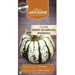 Courgette sweet dumpling patido -sainte marthe de La Ferme de Sainte Marthe - Graines BIO dans Graines de Courgette - Courge