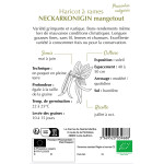 Haricot a rame neckarkoningin 80g -sainte marthe de La Ferme de Sainte Marthe - Graines BIO dans Graines de Haricot