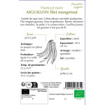 Haricot nain filet aiguillon bio - sainte marthe de La Ferme de Sainte Marthe - Graines BIO dans Graines de Haricot