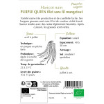 Haricot nain mangt purple queen -sainte marthe de La Ferme de Sainte Marthe - Graines BIO dans Graines de Haricot