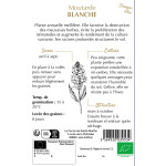 Moutarde blanche bio - ferme sainte marthe de La Ferme de Sainte Marthe - Graines BIO dans Graines d'autres aromatiques