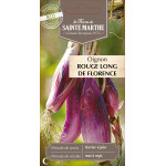 Oignon rouge long de florence bio - sainte marth de La Ferme de Sainte Marthe - Graines BIO dans Oignon - Ail - echalote à semer