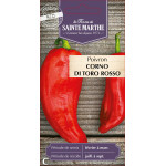 Piment poivron corno di toro rosso -sainte marth de La Ferme de Sainte Marthe - Graines BIO dans Graines de Piment