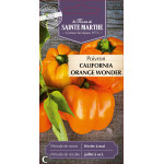Poivron california orang wonder -sainte marthe de La Ferme de Sainte Marthe - Graines BIO dans Graines de Poivron