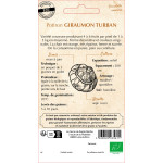 Potiron giraumon turban bio -ferme sainte marthe de La Ferme de Sainte Marthe - Graines BIO dans Graines de Potiron - Citrouille