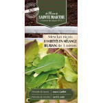 Ruban mesclun nicois bio - ferme sainte marthe de La Ferme de Sainte Marthe - Graines BIO dans Graines de Mesclun