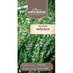 Sarriette annuelle bio - ferme sainte marthe de La Ferme de Sainte Marthe - Graines BIO dans Graines d'autres aromatiques