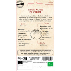 Tomate noire de crimee bio - ferme sainte marthe de La Ferme de Sainte Marthe - Graines BIO dans Graines de Tomate